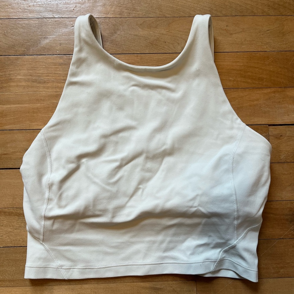 Lululemon high neck tank top, size M
